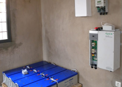 Parc batteries pour kit solaire au togo
